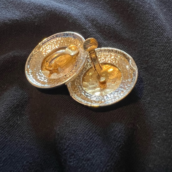 Mollie Gladstone rare vintage clip-on earrings - NEW-collectible - Picture 4 of 5